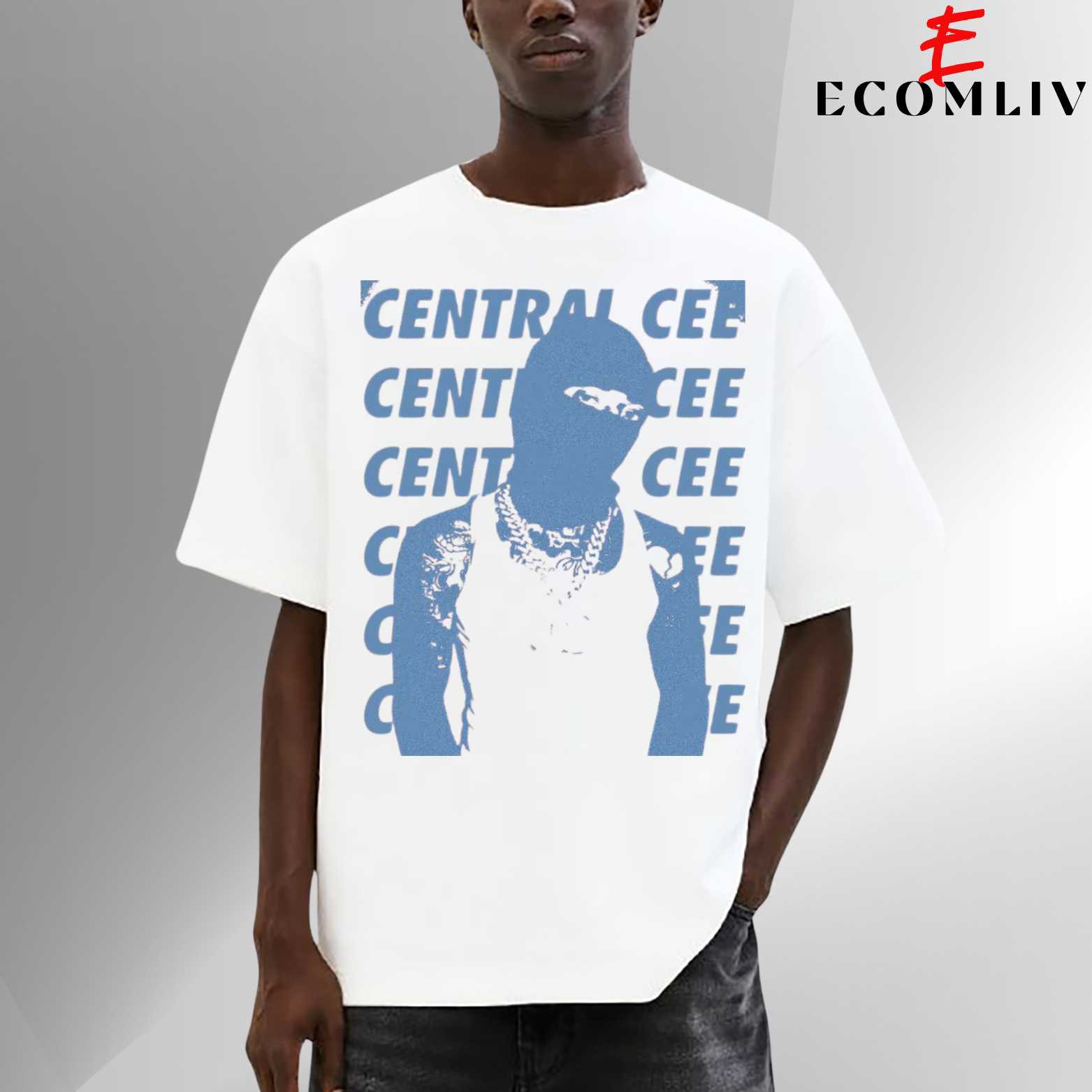 Central Cee Unisex Retro T Shirt, Rapper Hip Hop Tee, Fan Collector Apparel